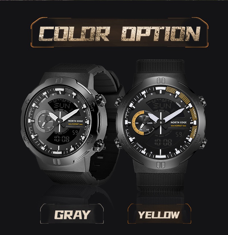 Black Adventure Outdoor Watch