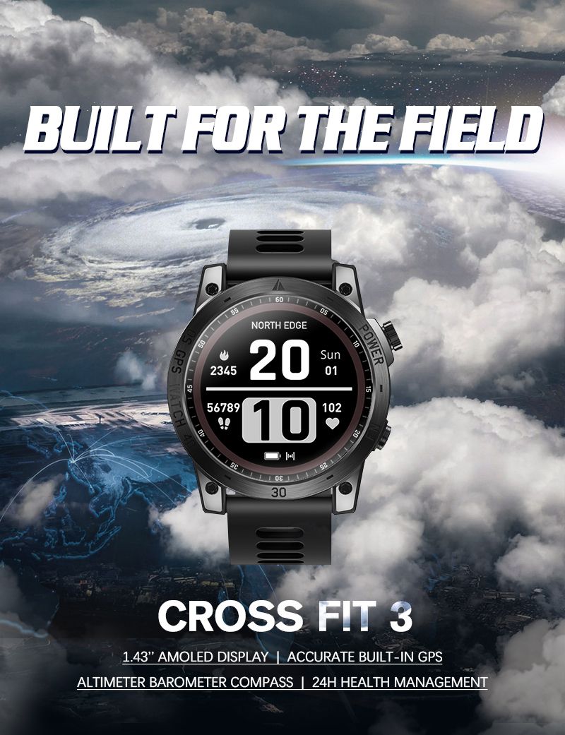 Reloj Cross Fit 3: la buena opción para aventuras al aire libre en el Día Nacional