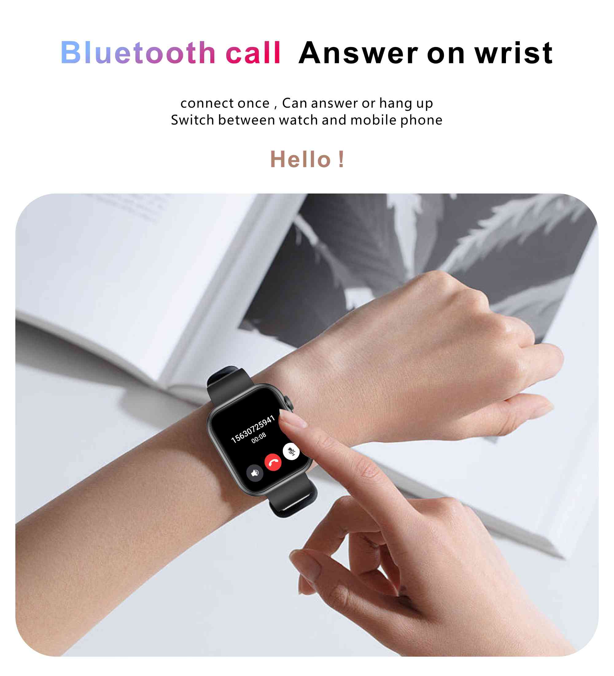 smart watch with bluetooth call