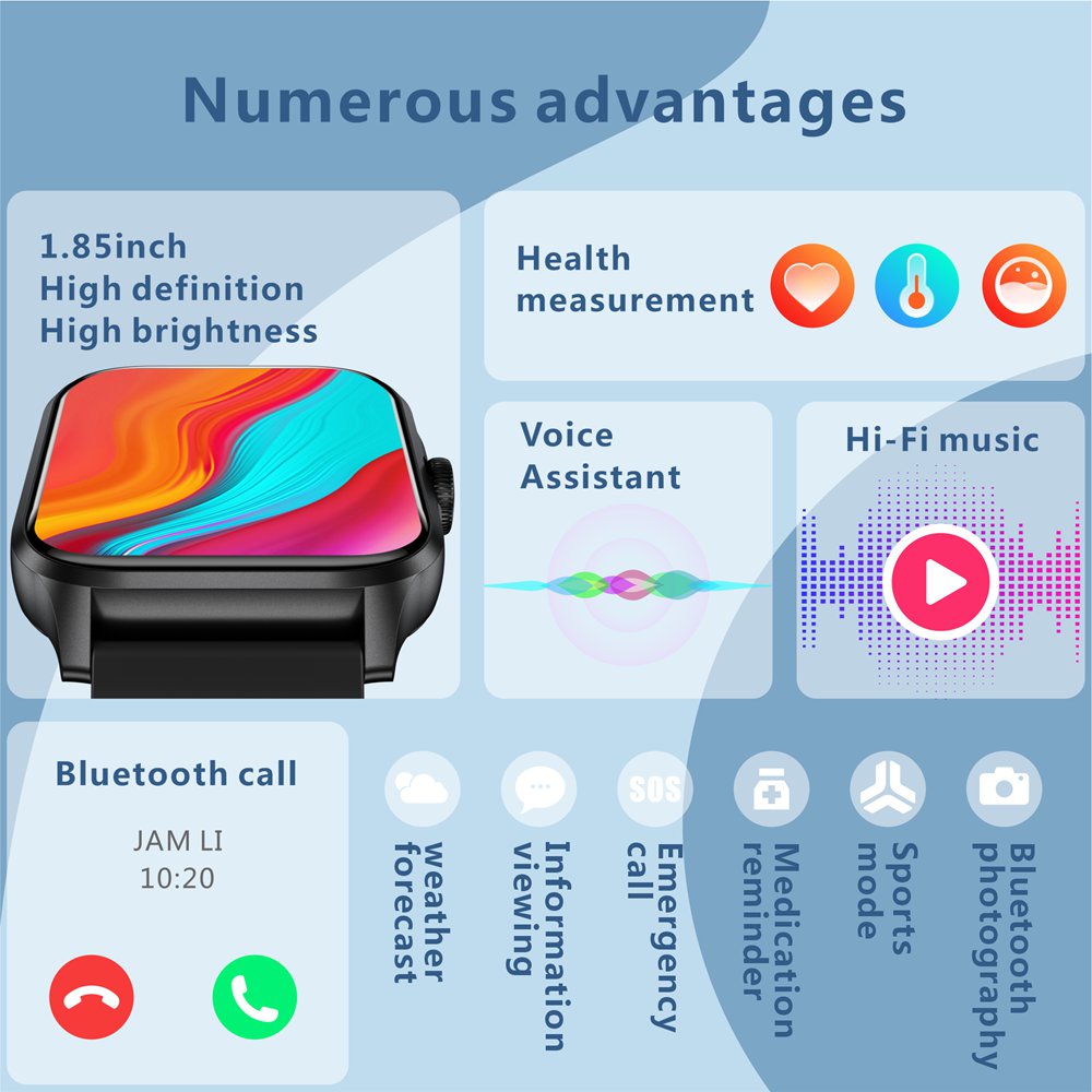 Health monitoring smart watch