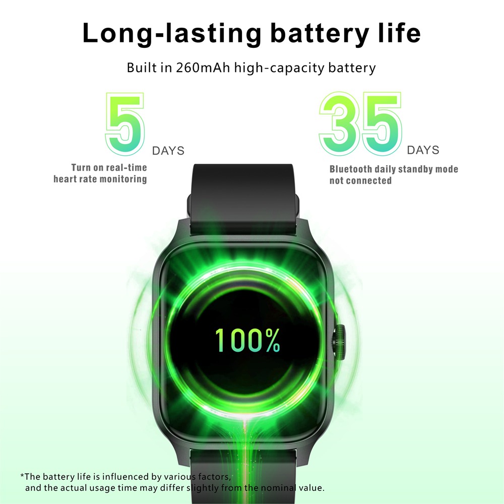 Long battery life smartwatch