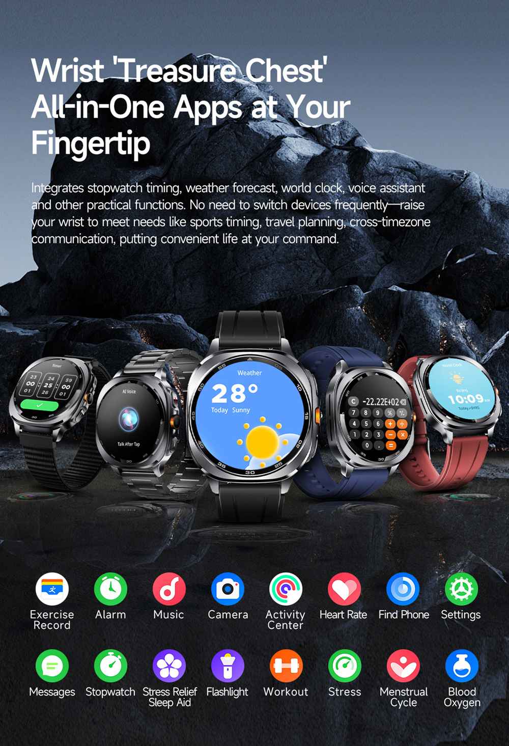 Bulk order adventure smartwatch supplier