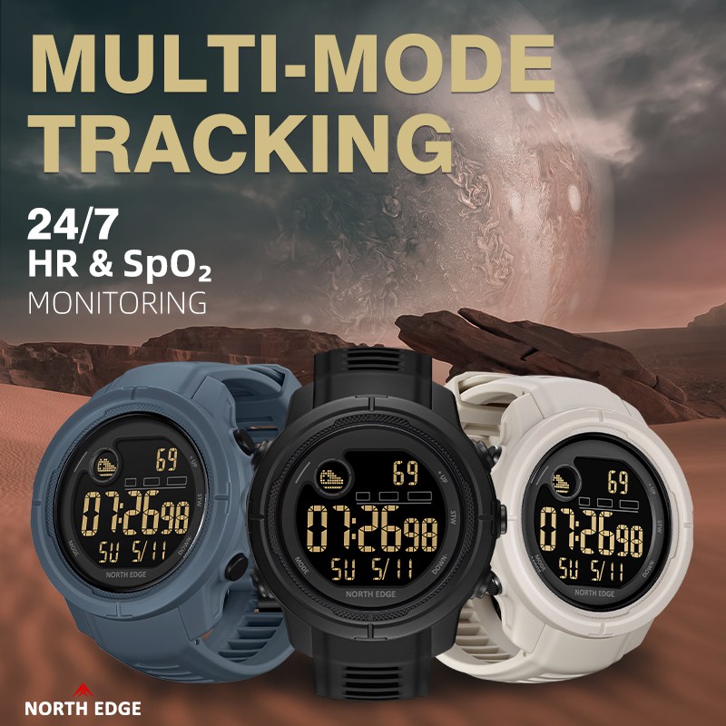 El reloj para exteriores Mars 5 ofrece un seguimiento avanzado de la salud al mercado masivo.
