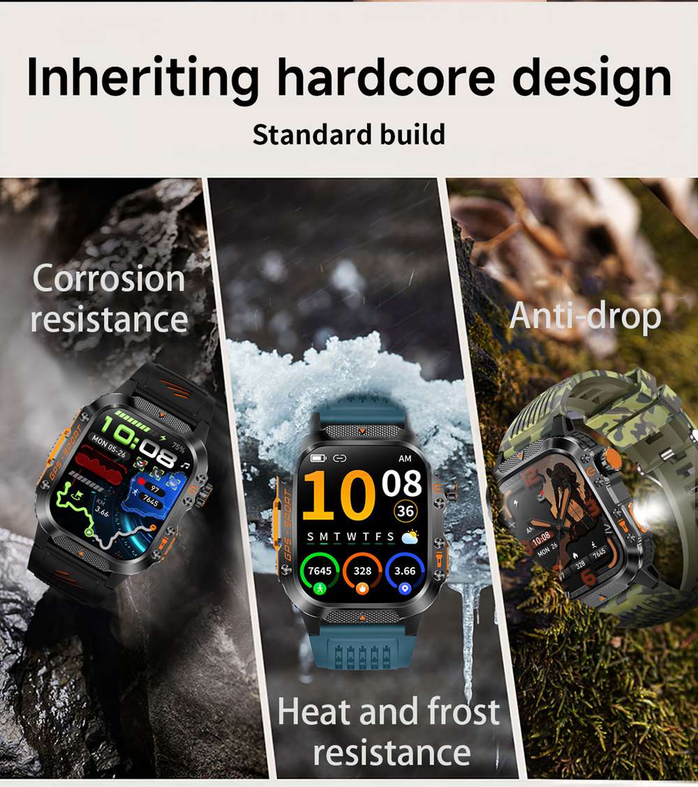 2.01 inch HD display smartwatch