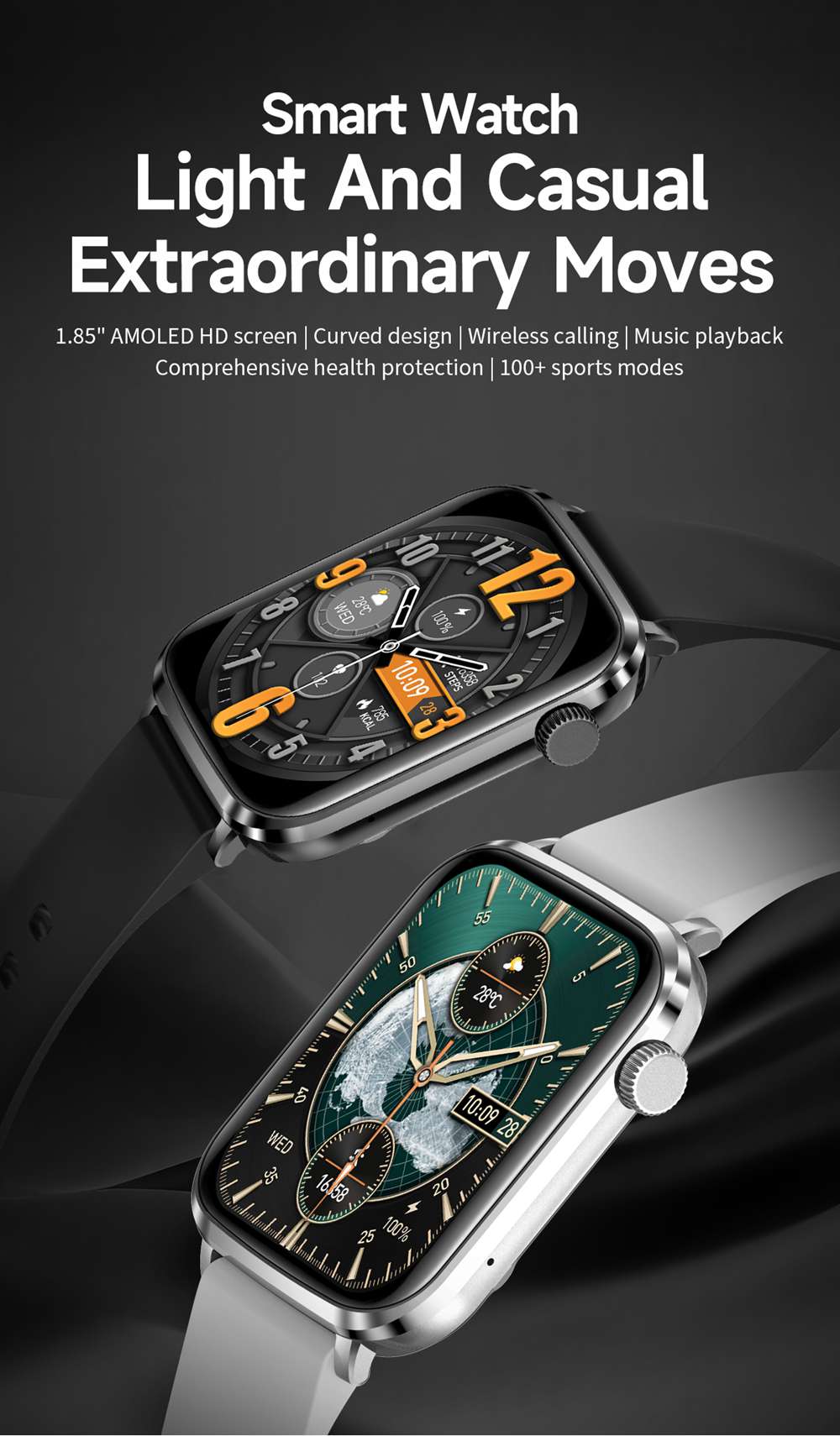 North Edge AMOLED HD Screen Smartwatch North Edge AMOLED HD Screen Smartwatch