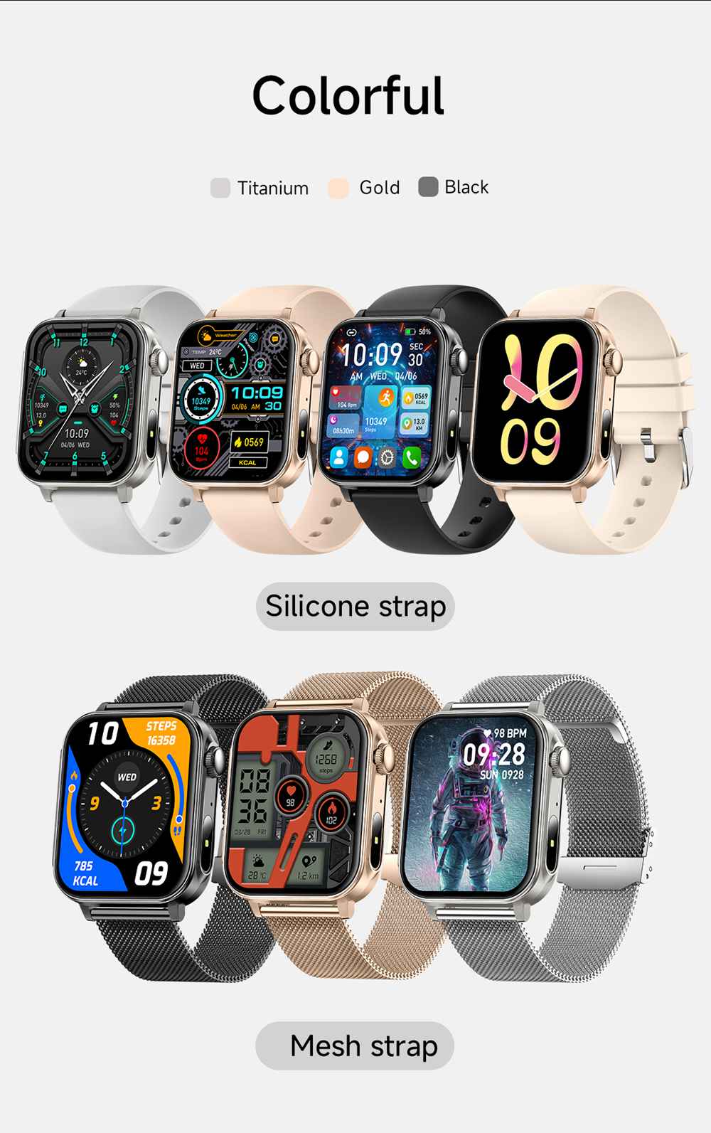Smartwatch customization branding wholesale solution